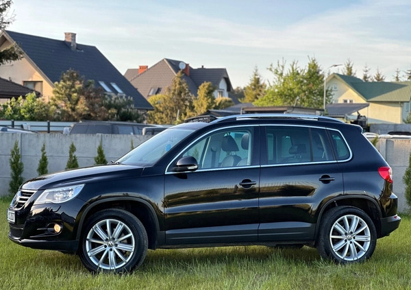 Volkswagen Tiguan cena 39900 przebieg: 219000, rok produkcji 2009 z Mrągowo małe 742